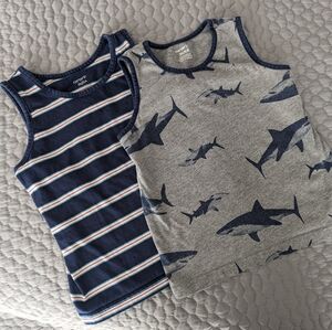 Two Carter's Tank tops Size 5T